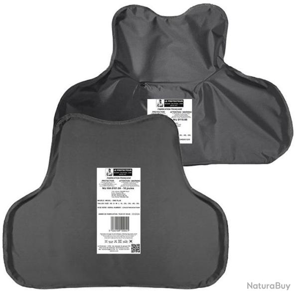 Pack ballistique Femme NIJIIIA Avant et Arrire 10 Joules XL