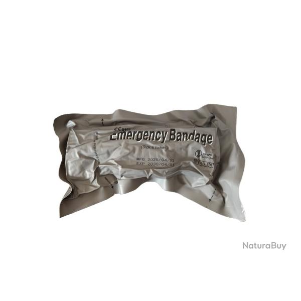Pansement compressif d'urgence - 15 cm - type Isralien sous vide - Livraison gratuite