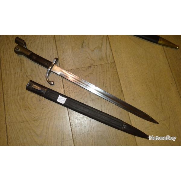 baionnette Mauser Br�silienne avec adaptateur .
