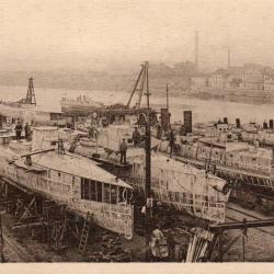 Carte Postale Ancienne - Etablissements Schneider et Cie - Chantiers -N&deg;7756
