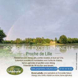 Coup de coeur sur 5 ha pour amoureux de nature et investisseurs, proche de Lille (Nord 59)