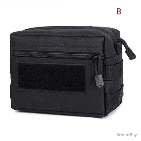 Dulpowers-Sac m�dical Molle EDC pour airsoft-*NOIR B* -*