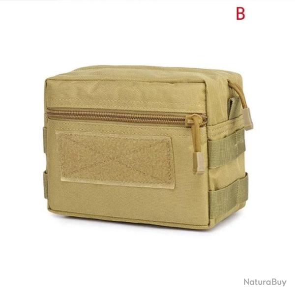Dulpowers-Sac m�dical Molle EDC pour airsoft-*Kaki B* -*