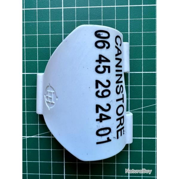 GRAVURE Attache antenne couleurs FLUO DC50 T5 TT10 TT15 pour GARMIN ou a BLEU CLAIR HORIZONTALE