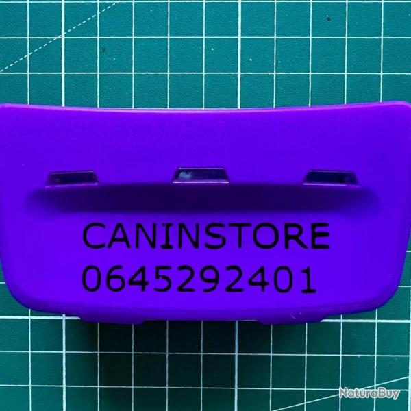 Pack Boitier VIOLET + GRAVURE (compatible pour collier GARMIN T5 TT10 TT15 T5x TT15X)