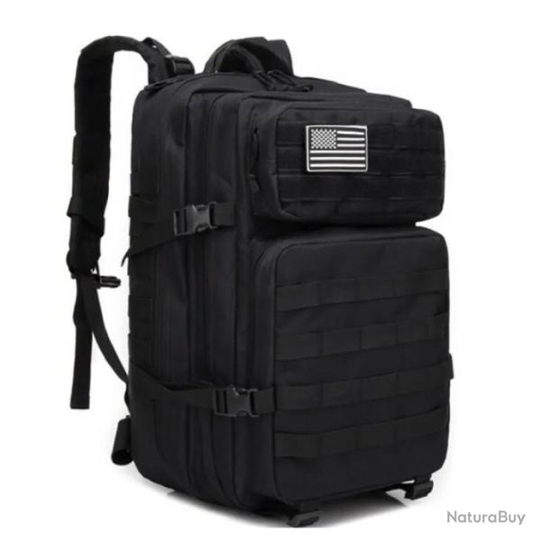 DulBackpack-Sac � dos militaire d'assaut pour homme *NOIR