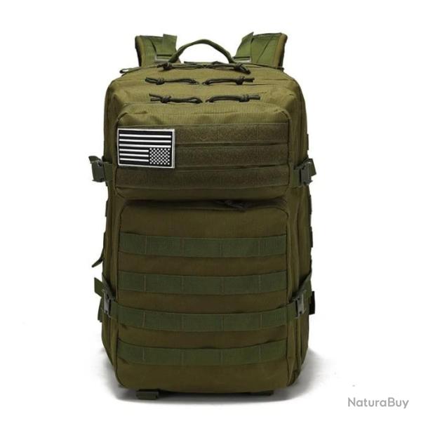 DulBackpack-Sac � dos militaire d'assaut pour homme *ARMY GREEN, LIVRAISON GRATUITE !!!