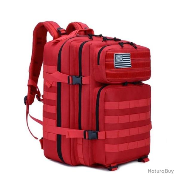 DulBackpack-Sac � dos militaire d'assaut pour homme *ROUGE, LIVRAISON GRATUITE !!!