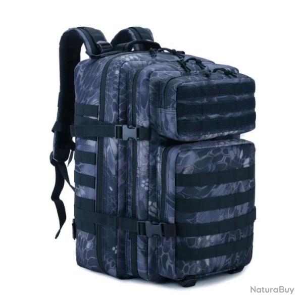 DulBackpack-Sac � dos militaire d'assaut pour homme *Black python, LIVRAISON GRATUITE !!!