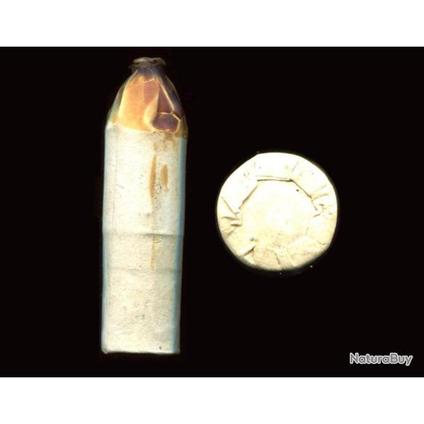 13 mm Dreyse percussion � aiguille Mle BECK - superbe cartouche sortie d'un paquet - voir photos