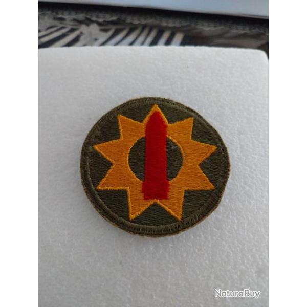 Patch arm�e us 9TH COAST ARTILLERY ww2 original 3