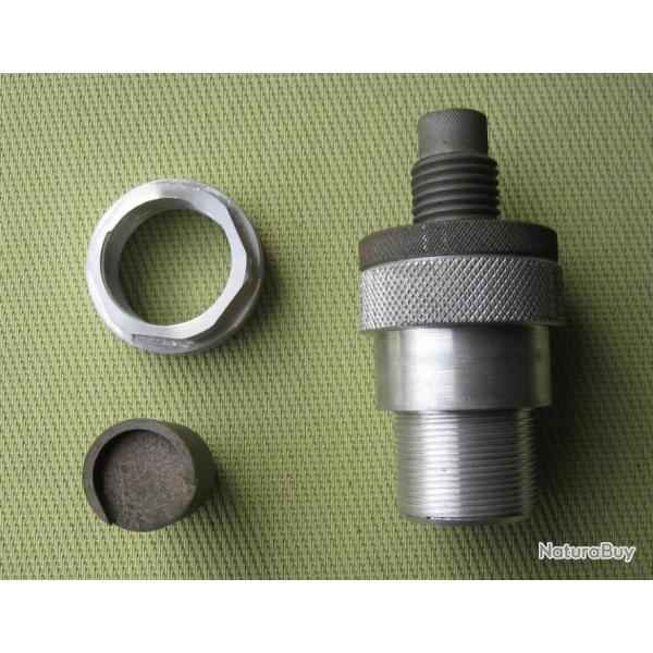 Jeu d'outil cal 12 pour support de perceuse pour un fini parfait de vos sertissages �toile + lissoir