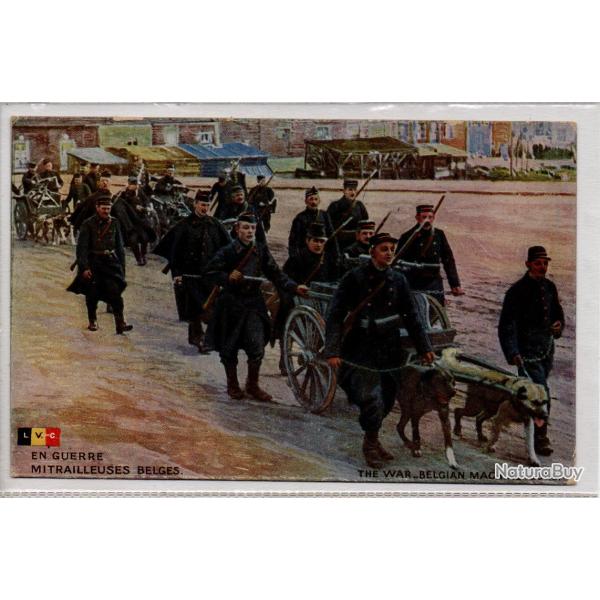 CPA  -  La Grande Guerre 1914 - Mitrailleuses belges N�0036