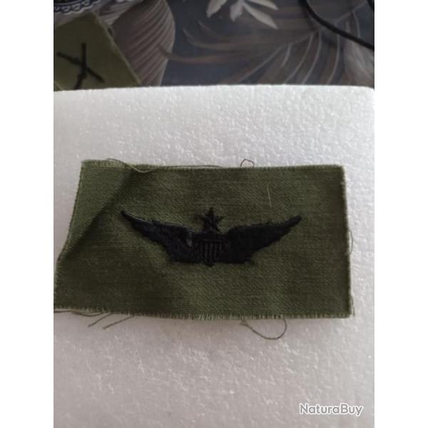 Badge arm�e us USAF PILOTE AVION original 2