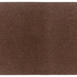 Plaid Alpaga et pure laine vierge unie marron