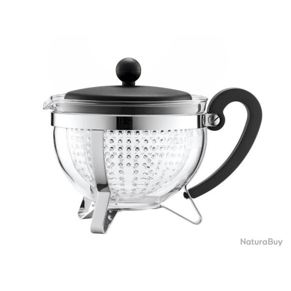 BEL2191 THEIERE VERRE BODUM "CHAMBORD" 1L NEUF