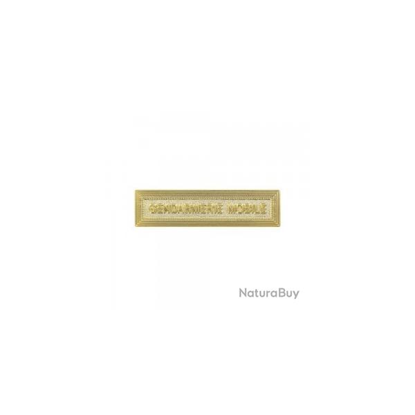 Agrafe Gendarmerie Mobile Or pour M�daille Pendante