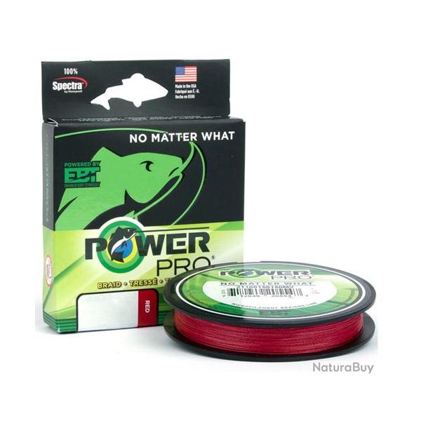 Tresse Power Pro Vermilion Red 0.28mm 275m