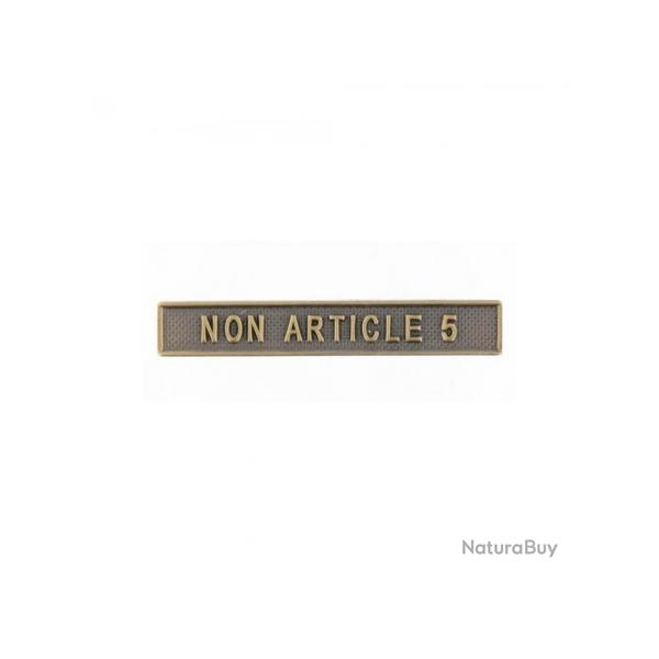 Agrafe Non Article 5 pour M�daille Pendante