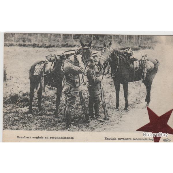 CPA -avaliers Anglais en reconnaissance -N�669