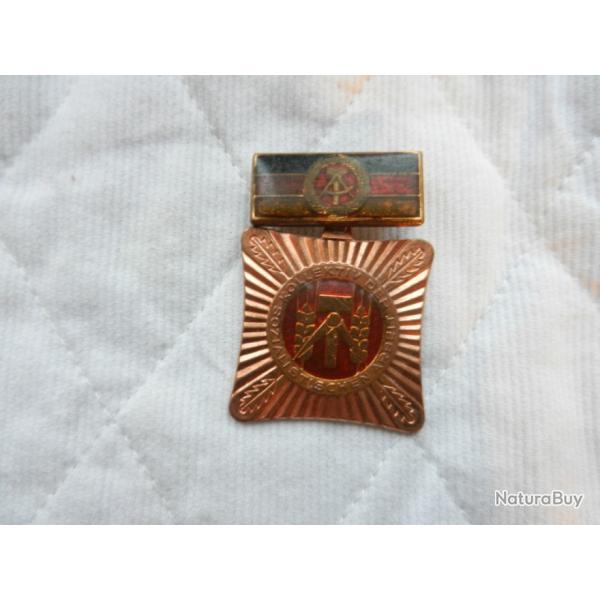 m�daille Allemagne de l'est DDR