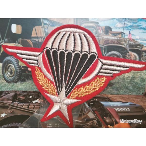 Patch tissus brevet parachutiste fran�ais