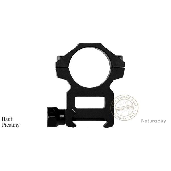 RTI - Colliers de montage pour lunette - Diam�tre 25,4 mm (1") Picatiny  Haut