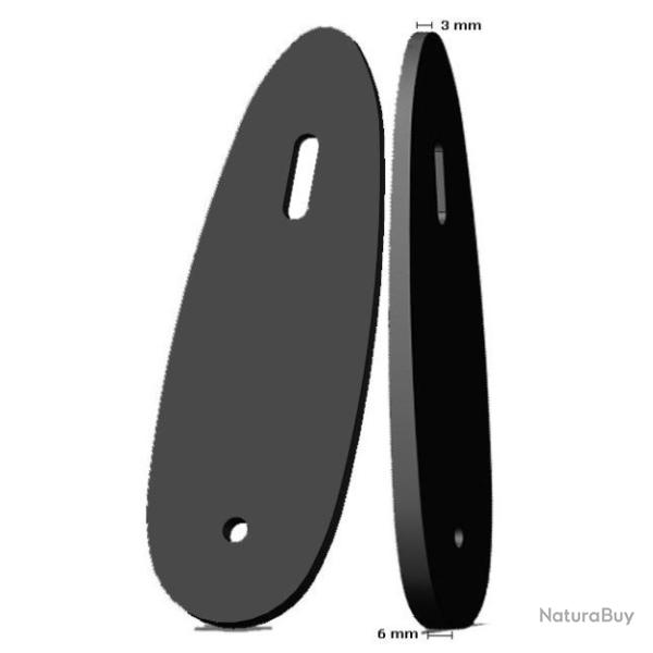 Intercalaire de tomb� ou pitch 6/3mm