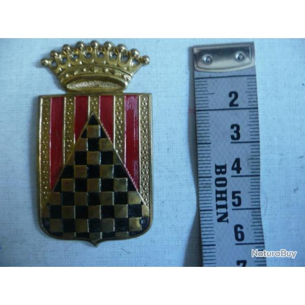 rare insigne plaque de bras du corps de l'arm�e d'URGELL ( guerre civile espagnole RETIRADA 1939 )