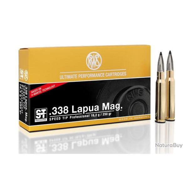 Munitions RWS 338 Lapua Mag Speed Tip Professional 250gr - 16.2g x20