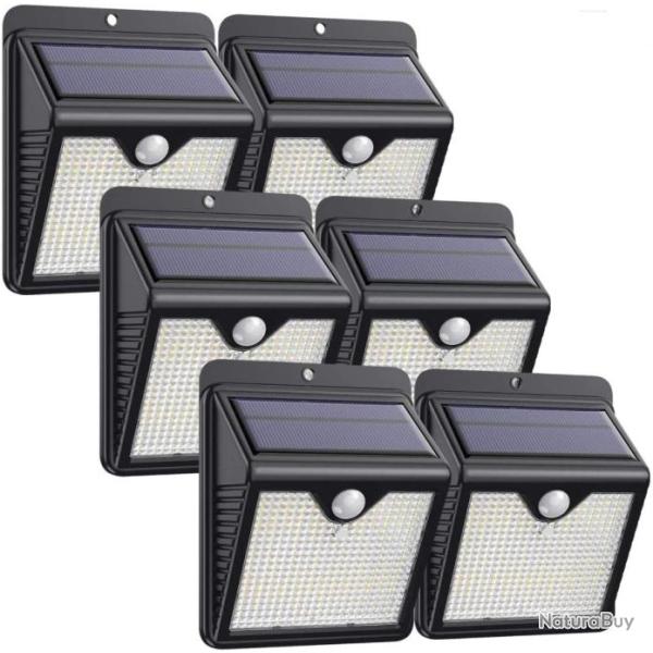 Lot de 6 -   Lampe Solaire Ext�rieur -1000LM- 150LED