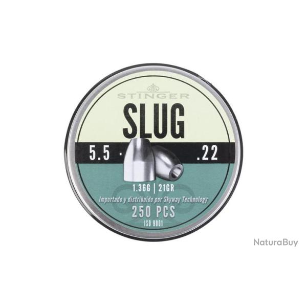 Slugs calibre 5.5mm STINGER par 250 1.36 grammes
