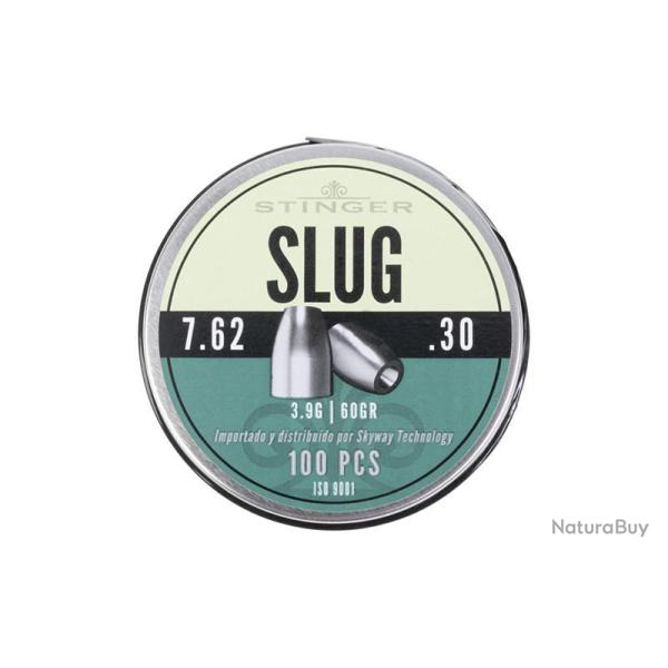Slugs calibre 7.62mm 3.9g STINGER par 100