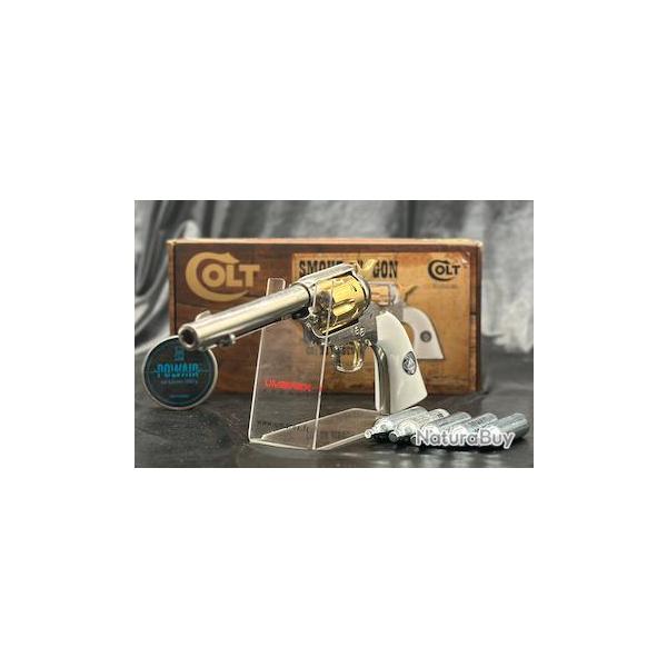 Pack Pr�t A Tirer REVOLVER COLT SAA SMOKE WAGON CO2 CAL 4.5MM 3,0 J