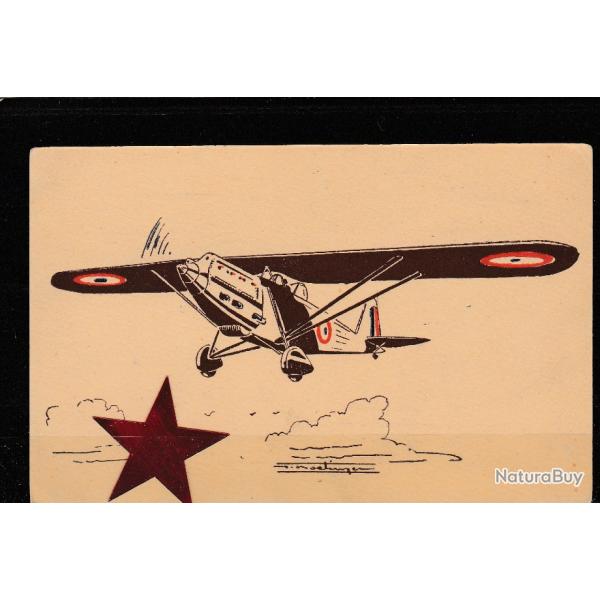 CPA - POTEZ 39 -Appareil biplace d'observation N�0041