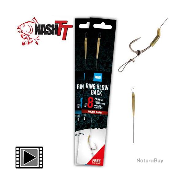 Bas de Ligne Nash Ring Blow Back Rig n� 2