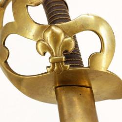 SABRE ARCO CAVALERIE DE LIGNE OU DE DRAGON MODELE 1783 - FRANCE XIX&egrave; Collection France Tr&egrave;s bon XX&egrave;