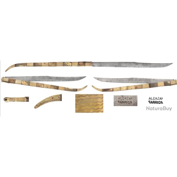 COUTEAU DE POCHE G�ANT APLATI� ALCAZAR SARRION