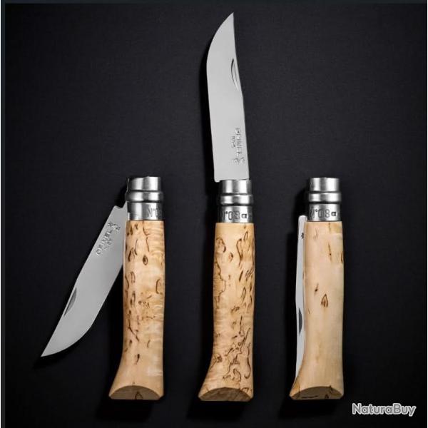 Couteau Opinel N�8 �Sampo� - �dition Limit�e Bouleau Madr�