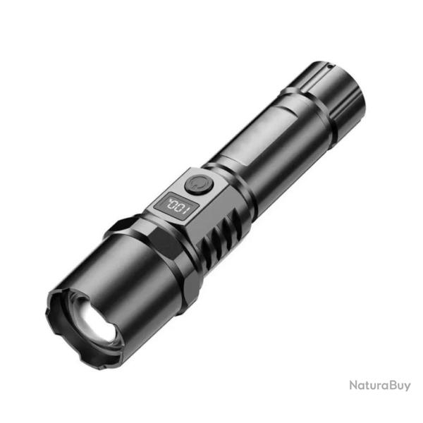 Lampe torche LED � rechargement par USB