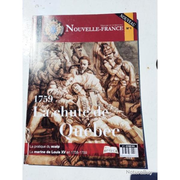 Magazine Histoire et Patrimoine Nouvelle-France