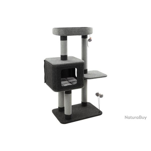 ARBRE A CHAT FATI GRIS 75.5X43.5X110.5CM