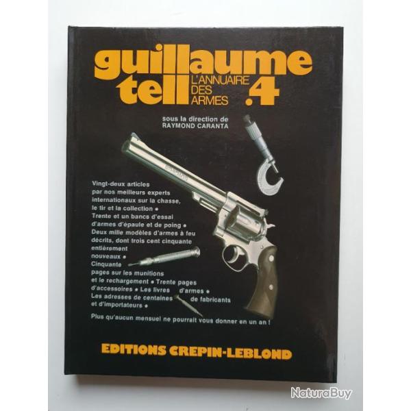 Guillaume Tell n4 l'Annuaire des armes 1980