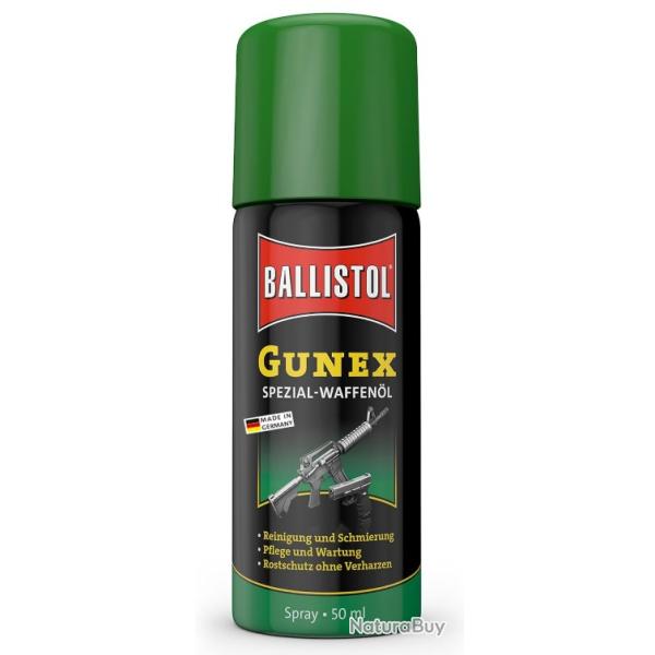 Huile BALLISTOL gunex 50ml