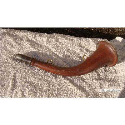 Trompe De Rappel De Poche - Chasse Ancienne - Métal - Fabriquée En France