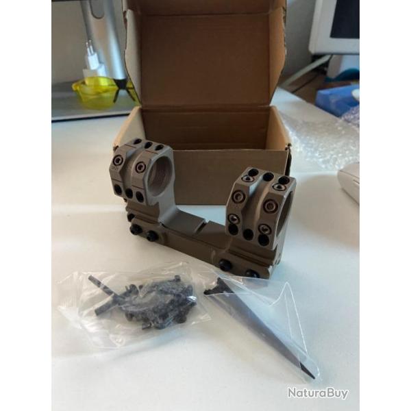 Support lunette monobloc. kaki. diam 30 mm rail 21