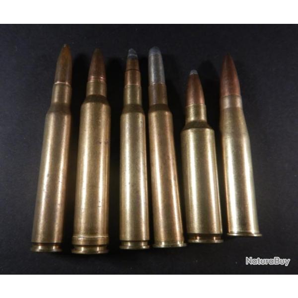 Lot de 6 cartouches diverses