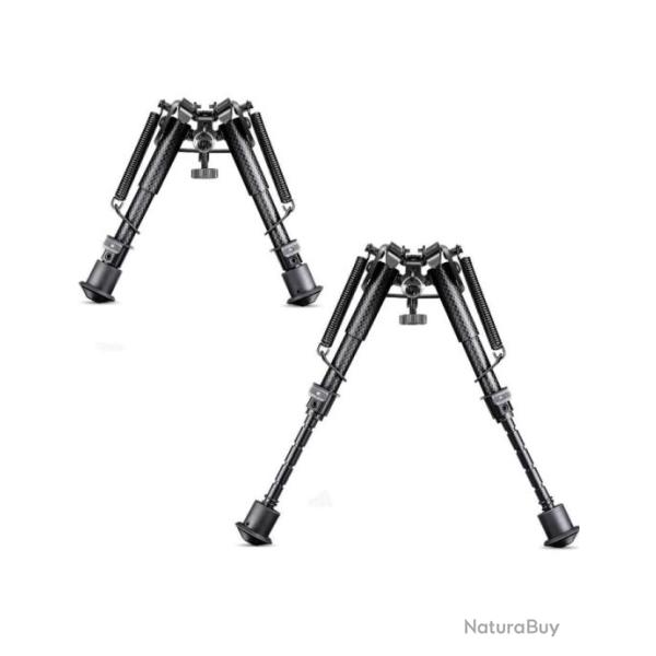 BIPIED mod�le CARBON TELESCOPIQUE 6" 9"