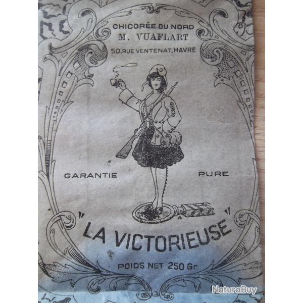 sachet chicor�e Nord document 14/18 collection poilu