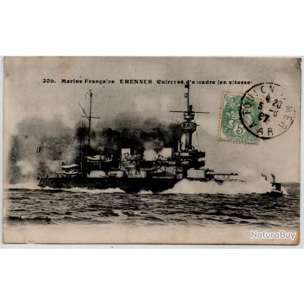CPA - Marine de guerre. Cuirass� d'escadre " BRENNUS  N�1170